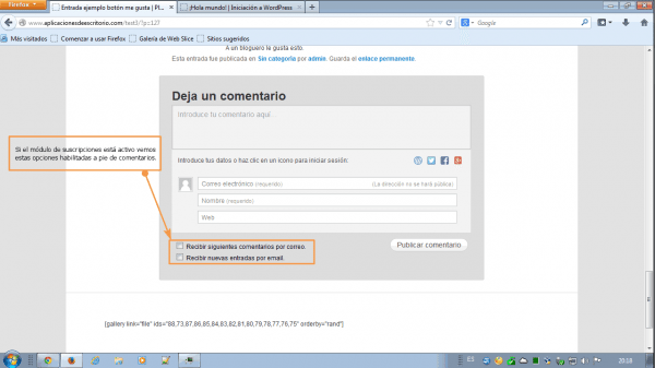 jetpack wordpress suscripciones