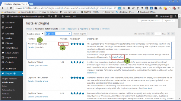 copia de seguridad de wordpress copia seguridad wordpress plugin duplicator