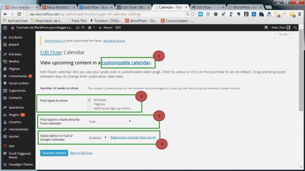 Plugin edit flow WordPress