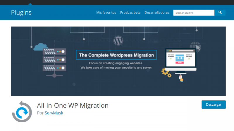 All in One WP Migration